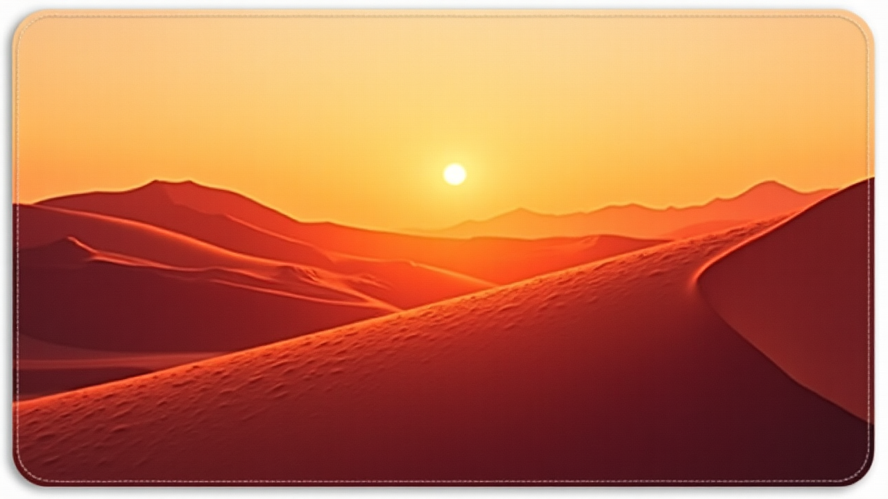 Desert Sunset Mouse Pad